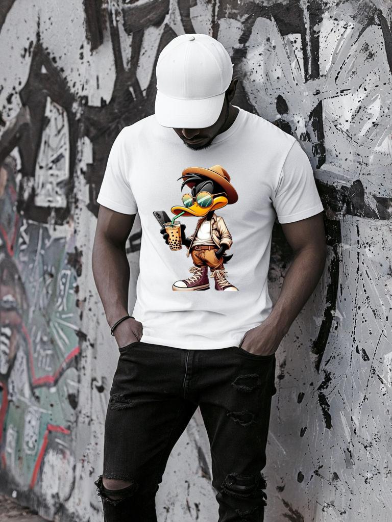 Fehér póló 100% pamutból Boy