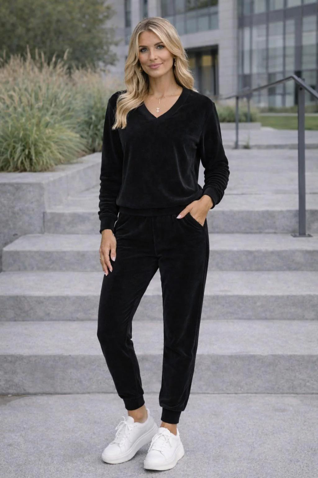 Bársony melegítőruha