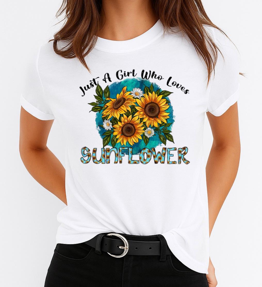 Női póló 100% pamutból SunFlower