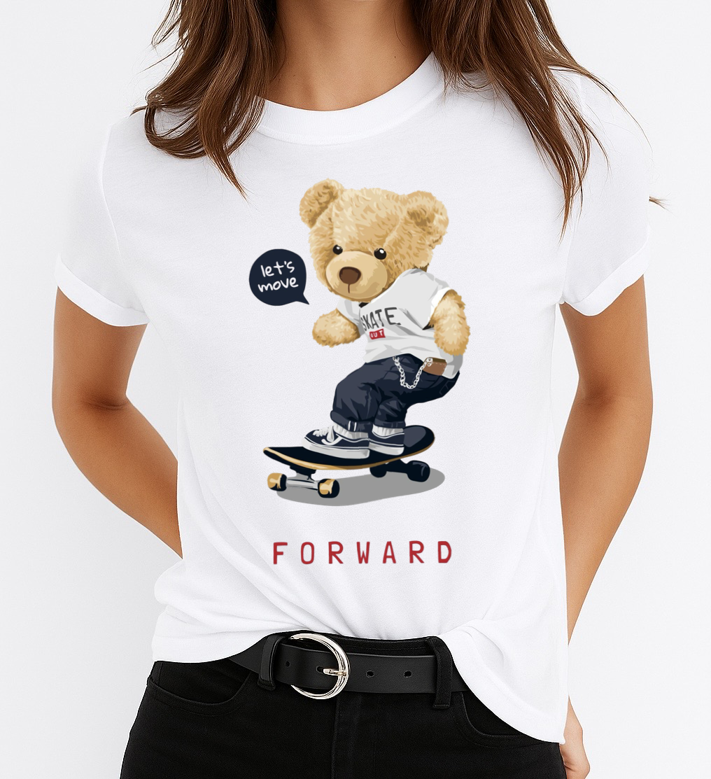 Női póló 100% pamutból Forward