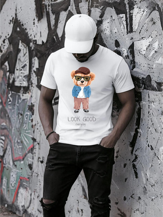 Fehér póló 100% pamutból Look Good