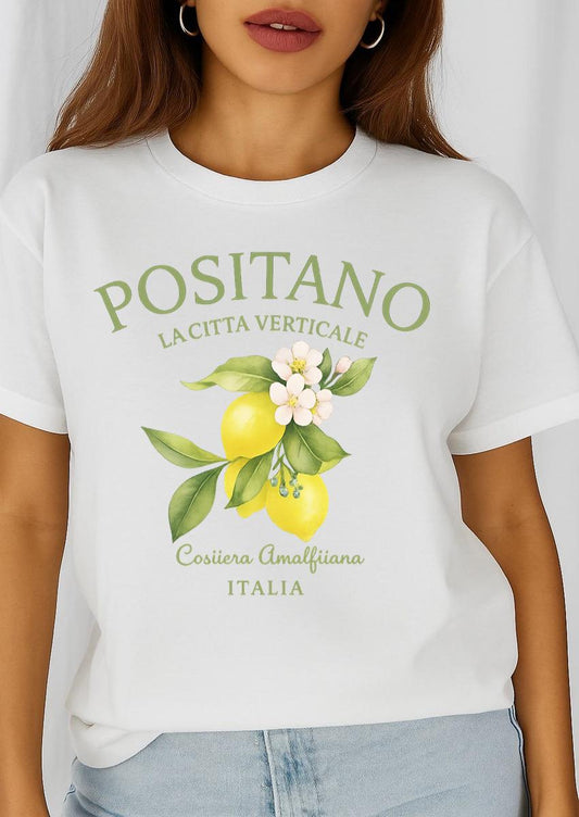 Női póló 100% pamutból Positano