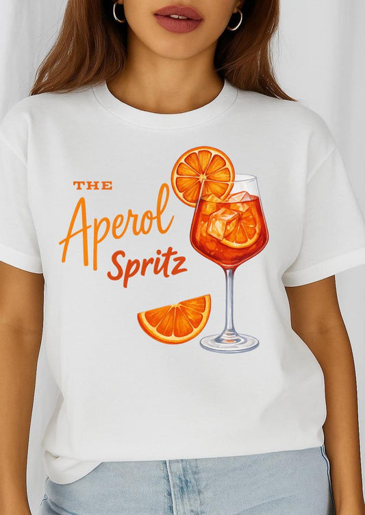 Női póló 100% pamutból Aperol