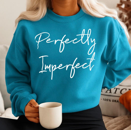 Türkiz Blúz 100% pamutból Perfectly white