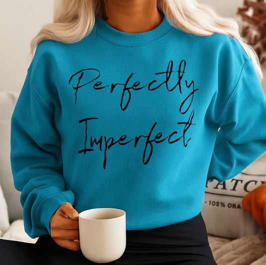 Türkiz Blúz 100% pamutból Perfectly