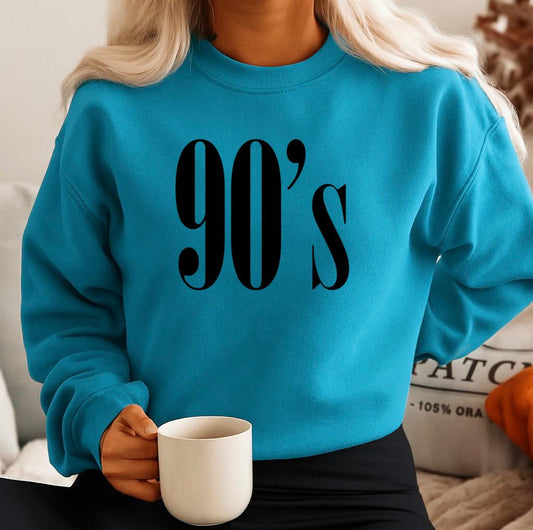 Türkiz Blúz 100% pamutból 90's
