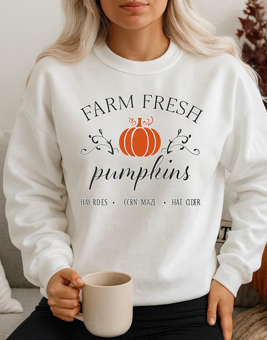 Fehér Blúz 100% pamutból Farm Fresh
