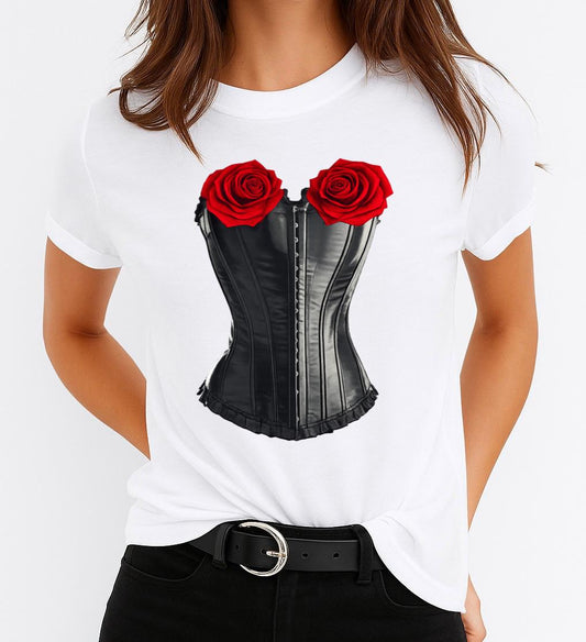 Női póló 100% pamutból Perfect body