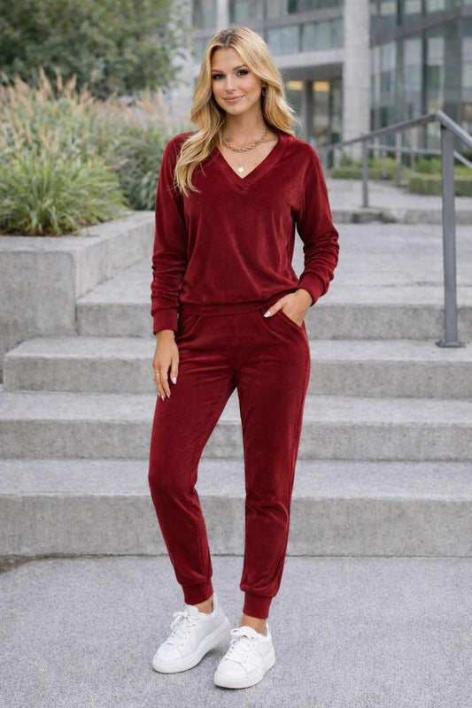 Bársony melegítőruha