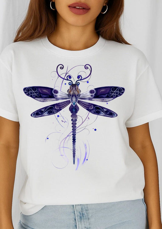 Női póló 100% pamutból LILA