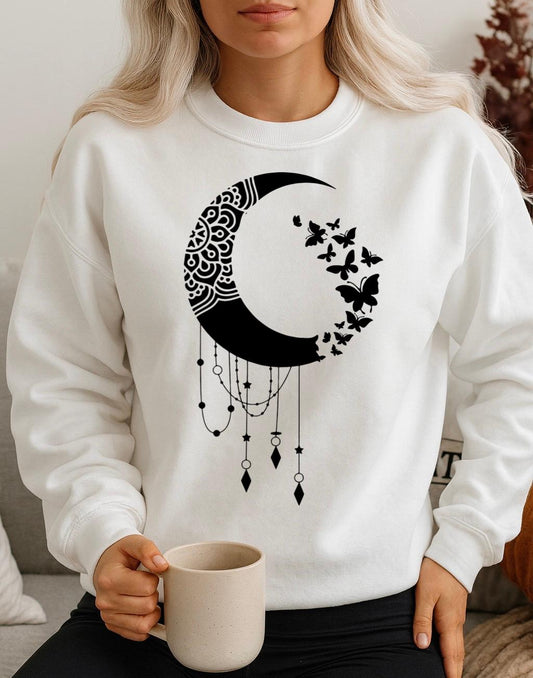Fehér Blúz 100% pamutból White Moon