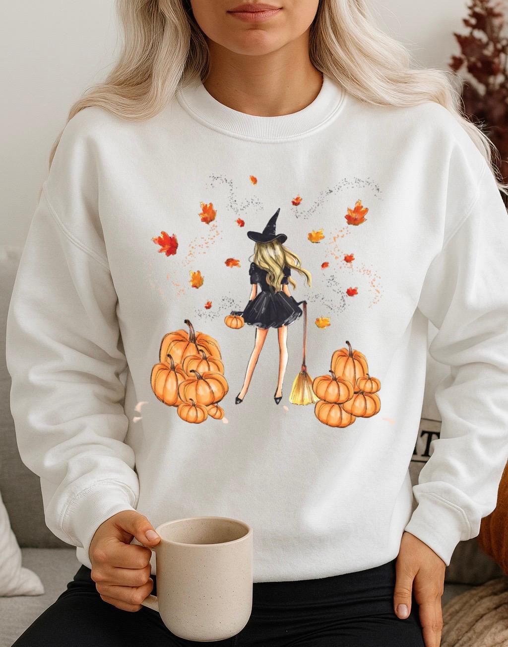 Fehér Blúz 100% pamutból Autumn 2