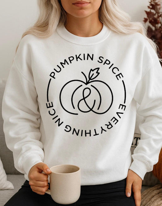 Fehér Blúz 100% pamutból Pumpkin Spice