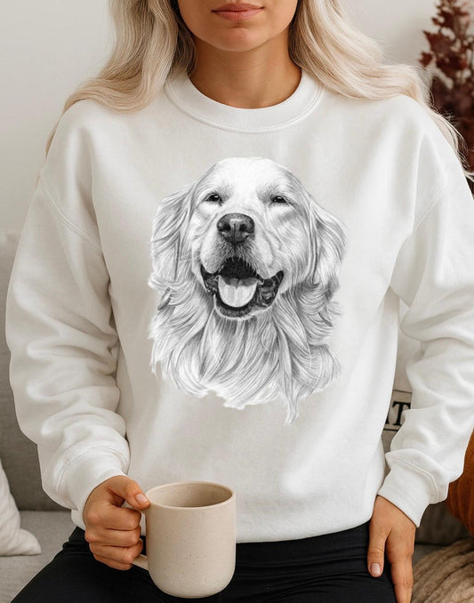 Fehér Blúz 100% pamutból Dog