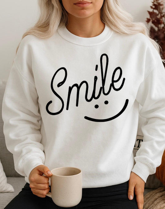Fehér Blúz 100% pamutból Smile
