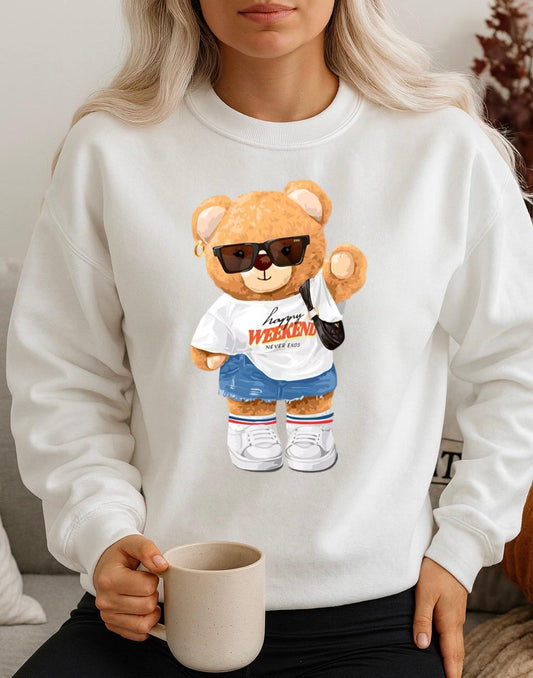 Fehér Blúz 100% pamutból Style bear