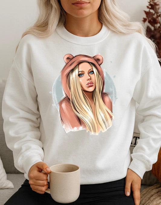 Fehér Blúz 100% pamutból Blondie