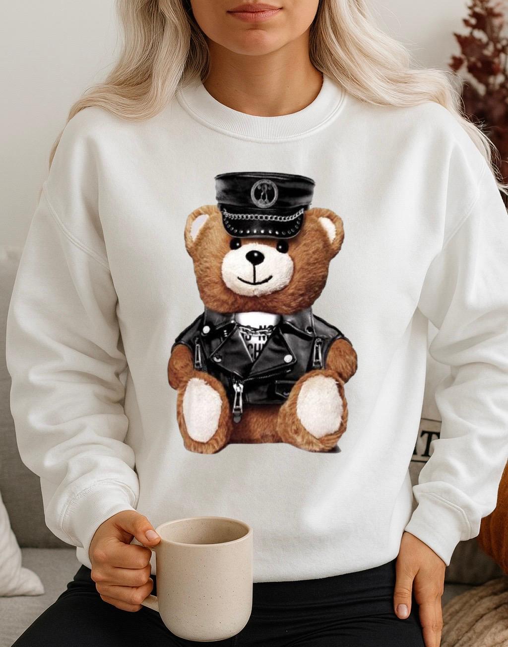 Fehér Blúz 100% pamutból Black Bear