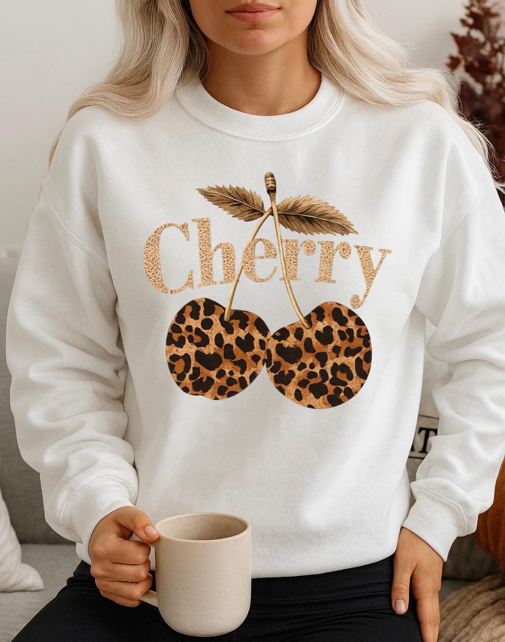 Fehér Blúz 100% pamutból Cherry