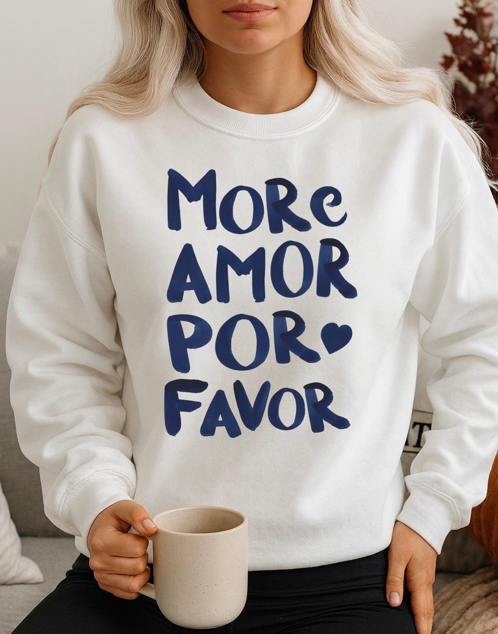 Fehér Blúz 100% pamutból More amor