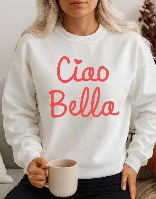 Fehér Blúz 100% pamutból Bella Ciao