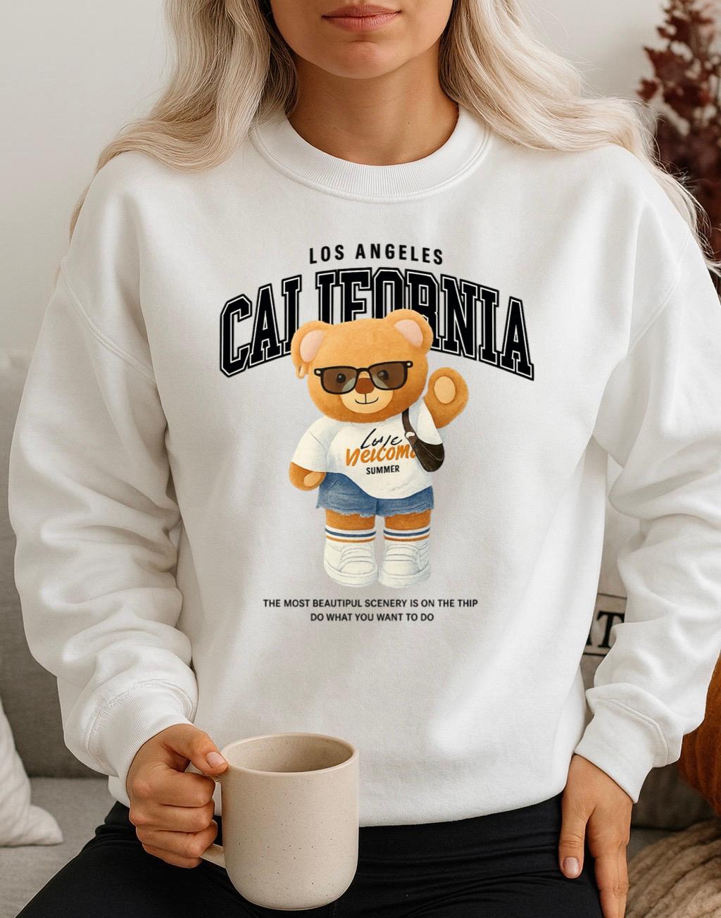 Fehér Blúz100% pamutból California