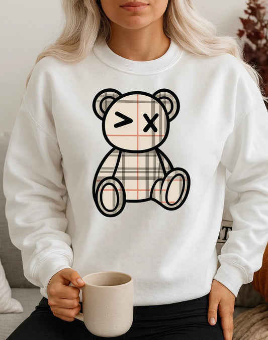 Fehér Blúz 100% pamutból Bear