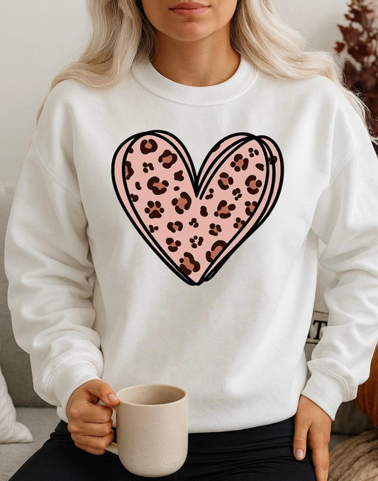 Fehér Blúz 100% pamutból Heart rose