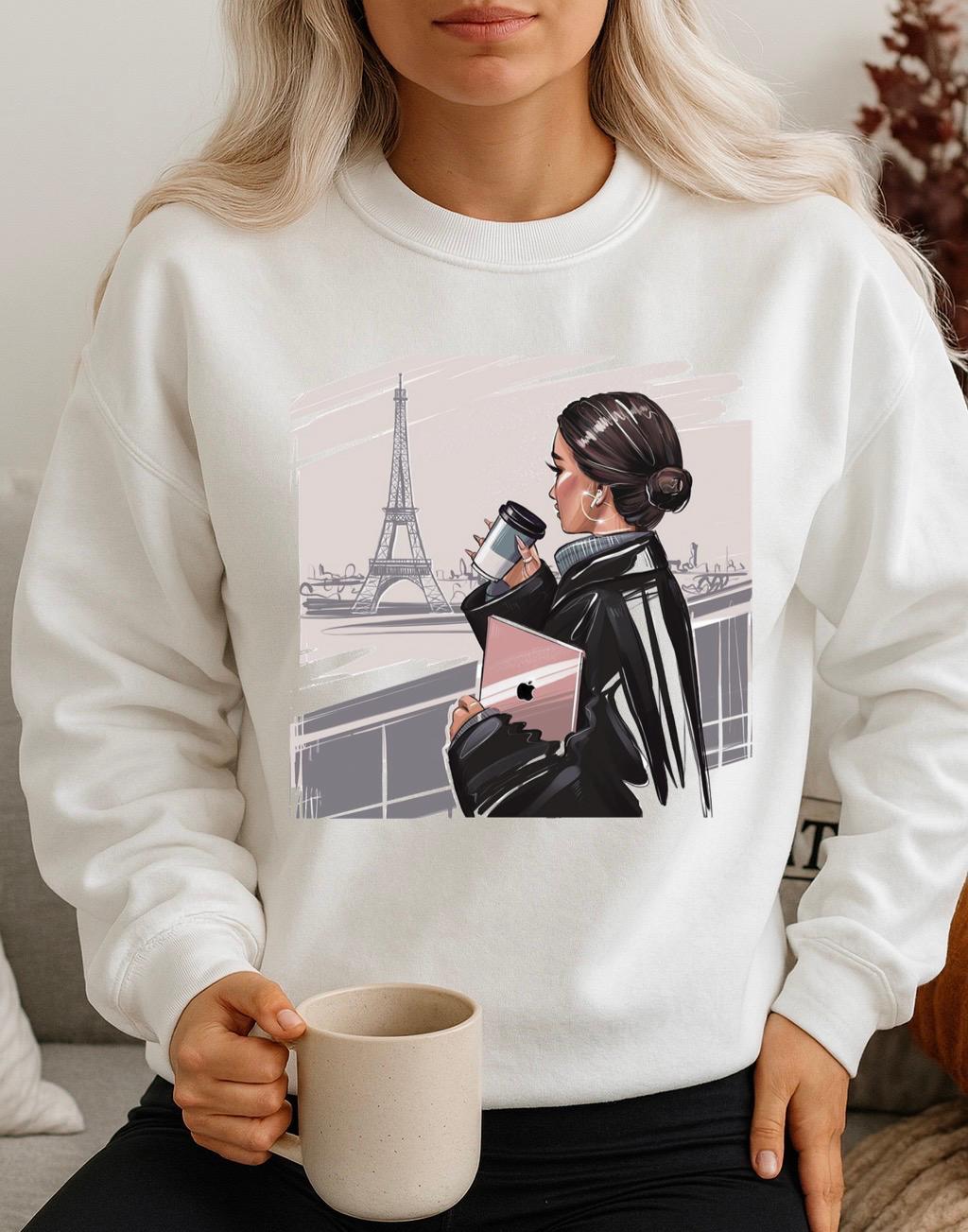 Fehér Blúz 100% pamutból Paris 3