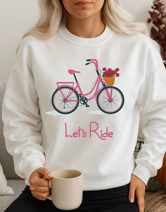 Fehér Blúz 100% pamutból Lets Ride