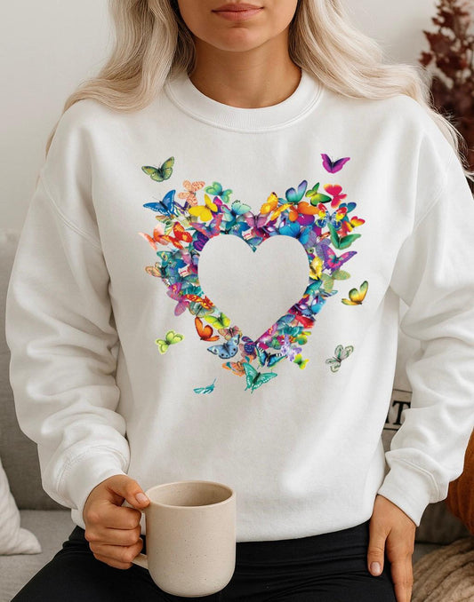 Fehér Blúz 100% pamutból Heart spring 2