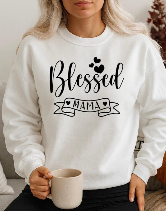 Fehér Blúz 100% pamutból Blessed Mama