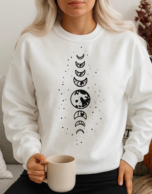 Fehér Blúz 100% pamutból Moon