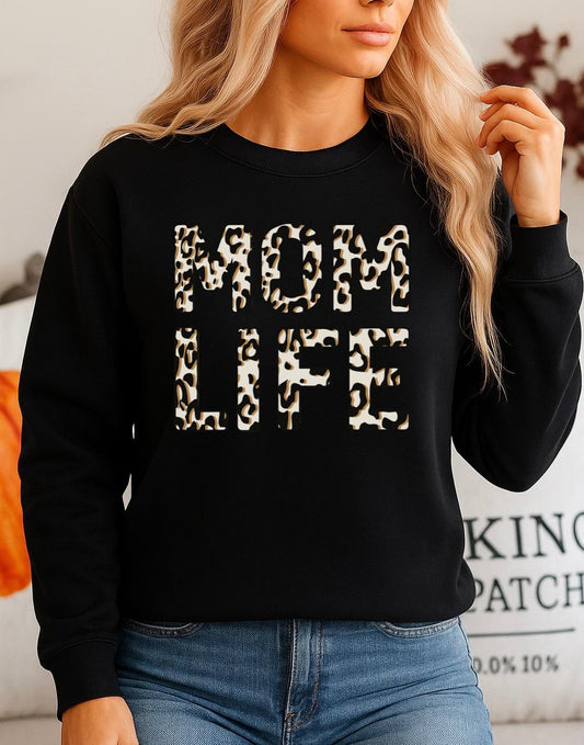 Fekete Blúz 100% pamutból MOM LIFE