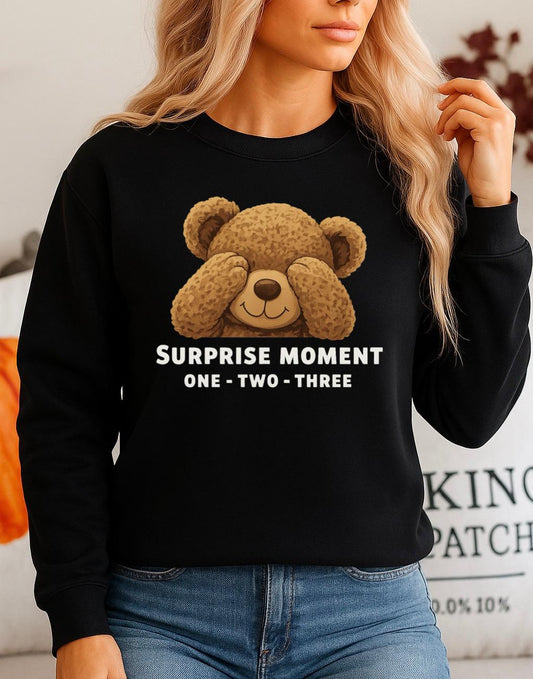 Fekete Blúz 100% pamutból Surprise moment