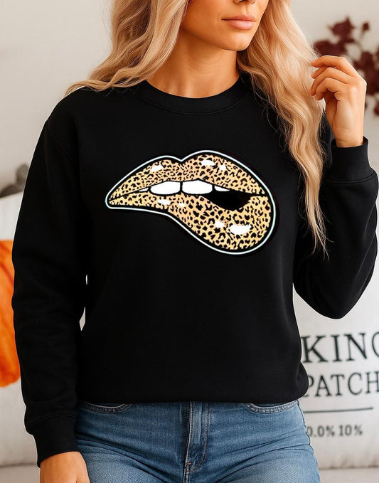 Fekete Blúz 100% pamutból Lips