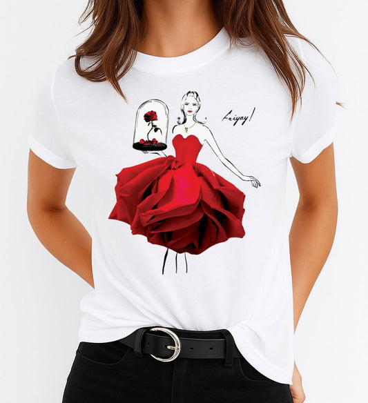 Női póló 100% pamutból Friyay!