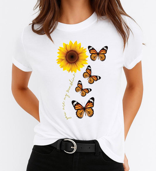 Női póló 100% pamutból Spring