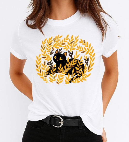 Női póló 100% pamutból Black Cat 2