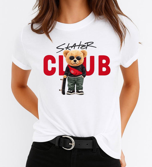 Női póló 100% pamutból Club