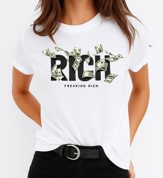 Női póló 100% pamutból Rich