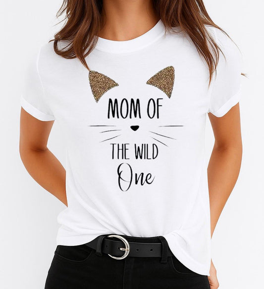 Női póló 100% pamutból Mom Of