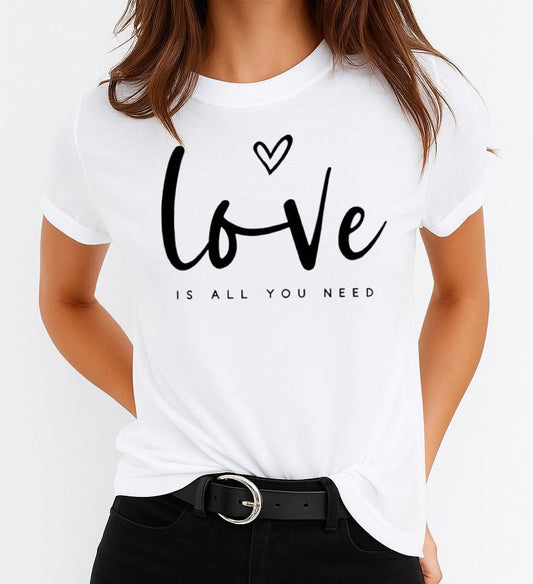 Női póló 100% pamutból Love Need