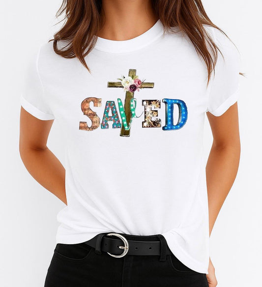 Női póló 100% pamutból Saved