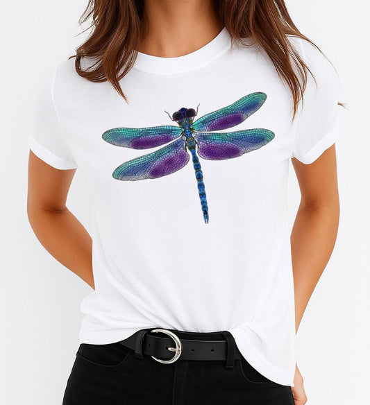 Női póló 100% pamutból Szitakötő 2