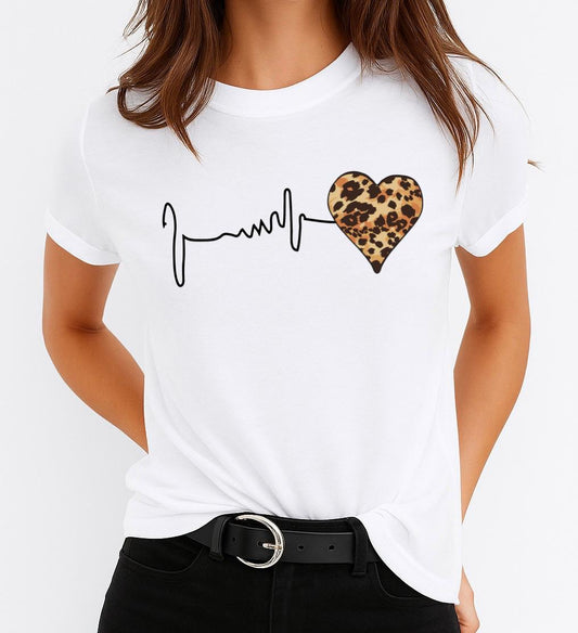 Női póló 100% pamutból Love Gold